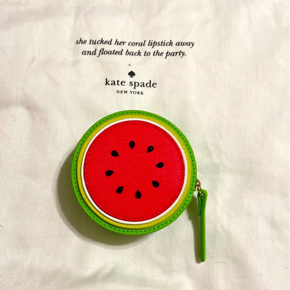 Kate Spade watermelon coin purse
